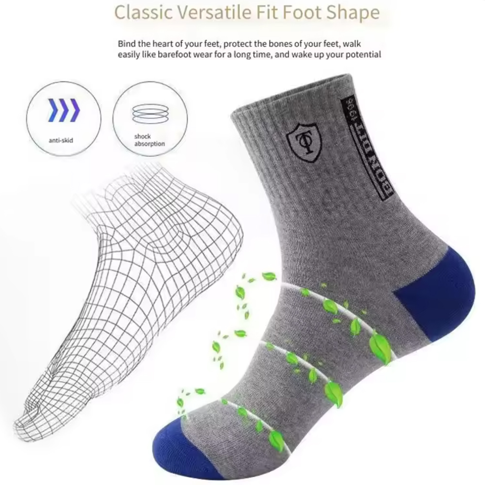 Men's5/10-Pack Premium Thermal - Cotton Crew Sock Pack 评论和价格