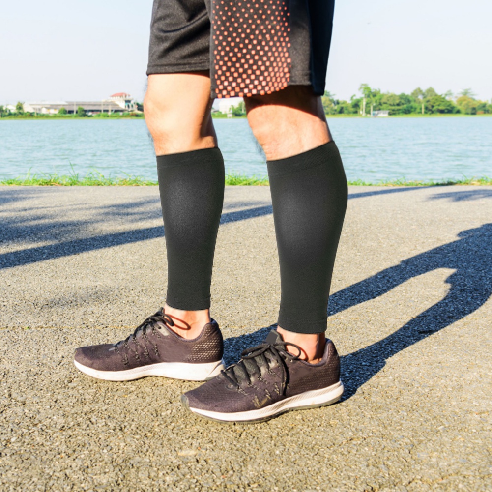 1 Pair Fitness Running Compres - Compression Sleeve Calf 评论和价格