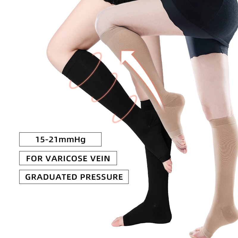 S-5XL 2pcs/Pair Medical Compre - Compression Sleeve Calf 评论和价格